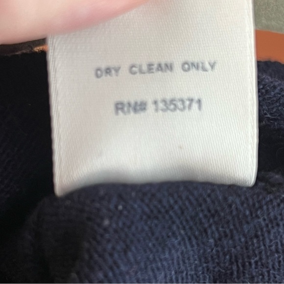 Oscar de la Renta Blue Cashmere Short Sleeve Sweater size 2yr - Picture 5 of 5